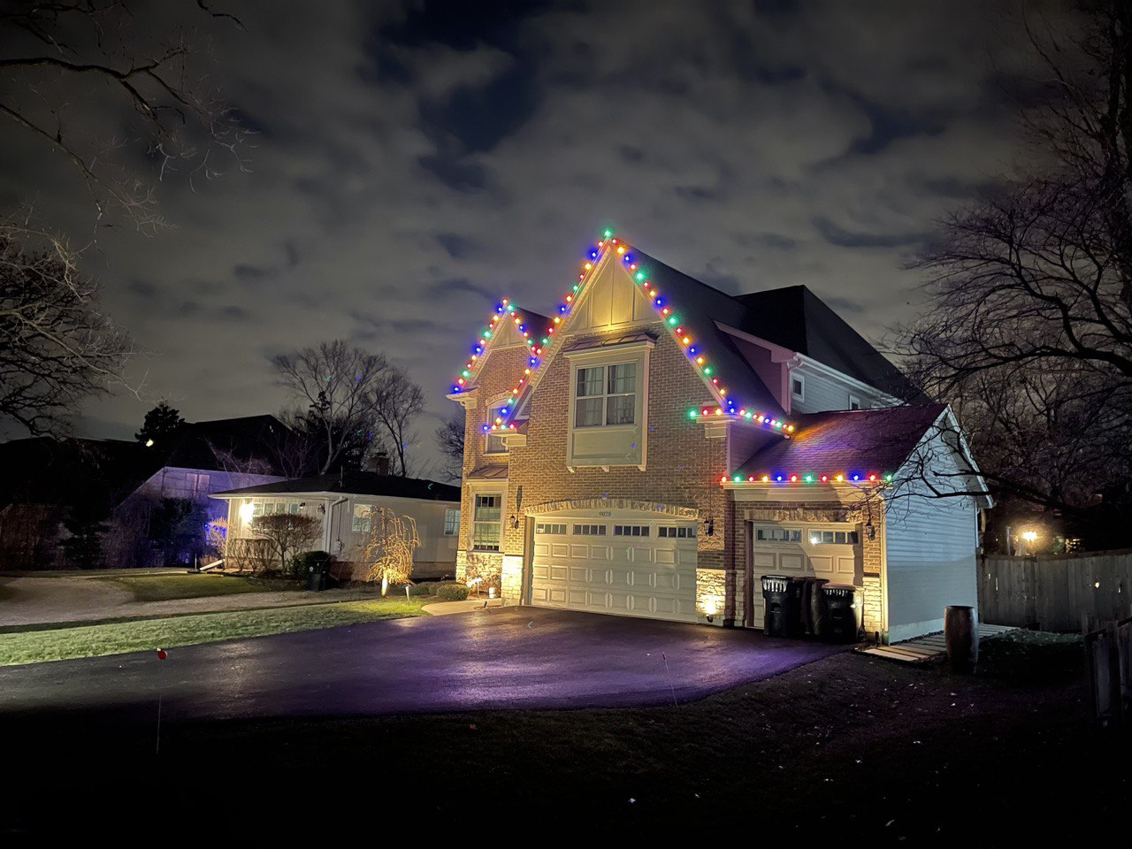 Commercial Christmas Lights Installation Service